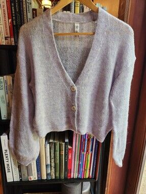 Lilac Summer Cardigan